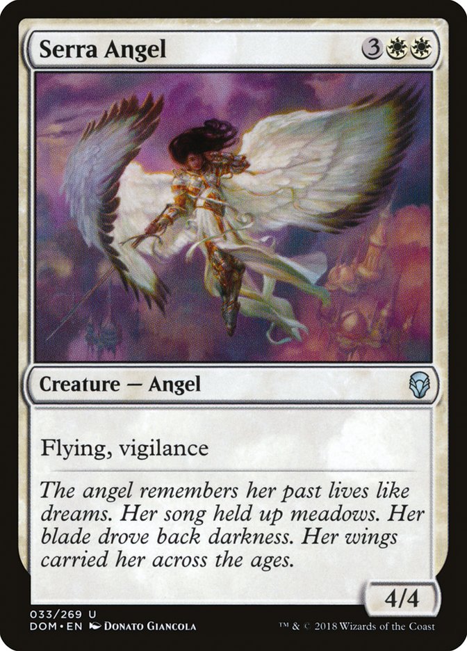 Serra Angel [Dominaria] - The Mythic Store | 24h Order Processing