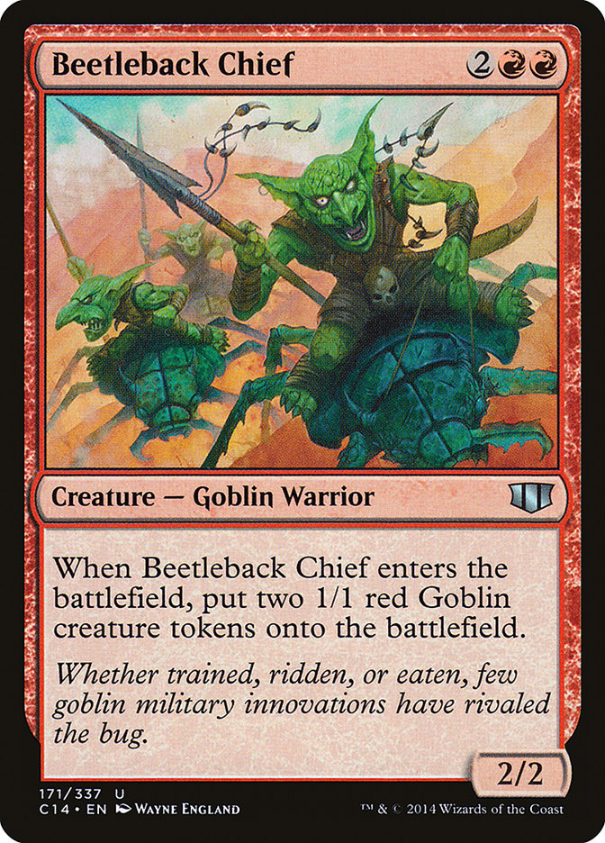 Beetleback Chief [Commander 2014] - The Mythic Store | 24h Order Processing