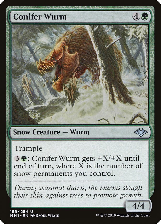 Conifer Wurm [Modern Horizons] - The Mythic Store | 24h Order Processing