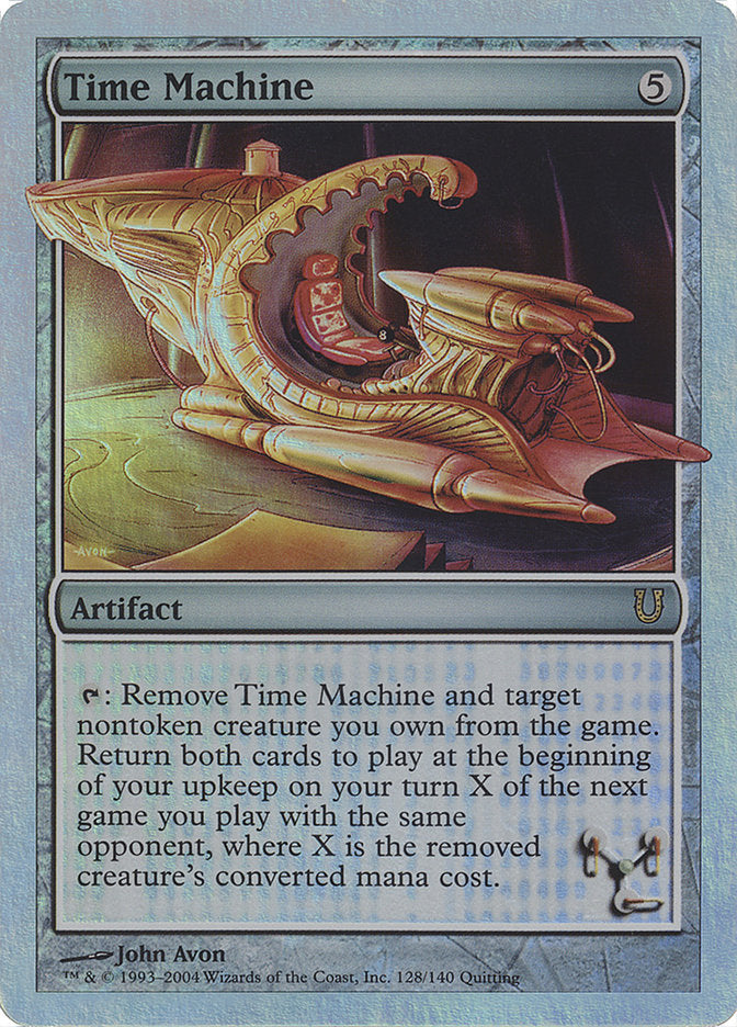 Time Machine (Alternate Foil) [Unhinged] - The Mythic Store | 24h Order Processing