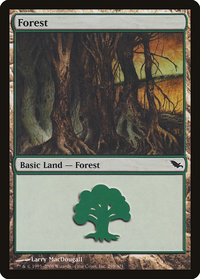 Forest (298) [Shadowmoor] - The Mythic Store | 24h Order Processing