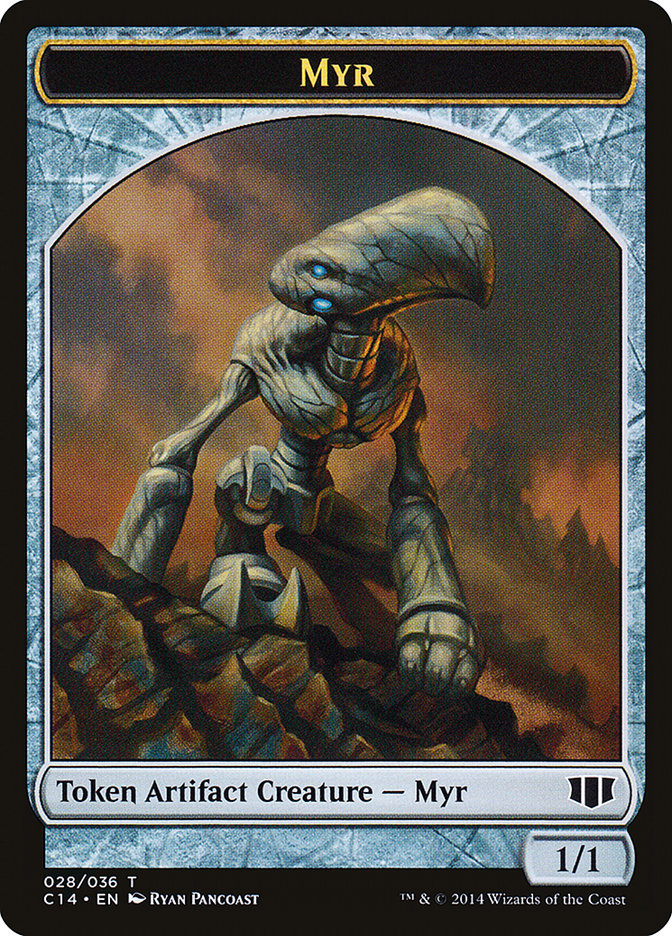 Myr // Pentavite Double-Sided Token [Commander 2014 Tokens] - The Mythic Store | 24h Order Processing