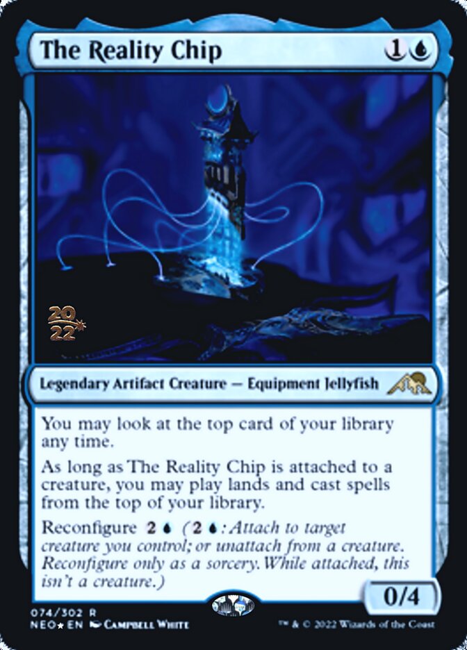 The Reality Chip [Kamigawa: Neon Dynasty Prerelease Promos] - The Mythic Store | 24h Order Processing