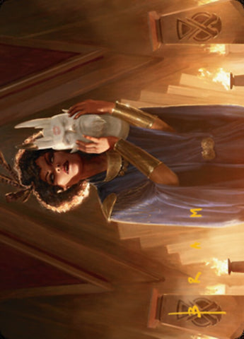 Cormela, Glamour Thief Art Card (Gold-Stamped Signature) [Streets of New Capenna Art Series] - The Mythic Store | 24h Order Processing
