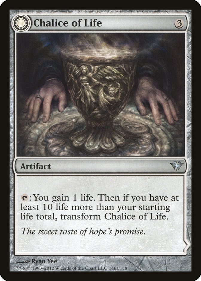 Chalice of Life // Chalice of Death [Dark Ascension] - The Mythic Store | 24h Order Processing