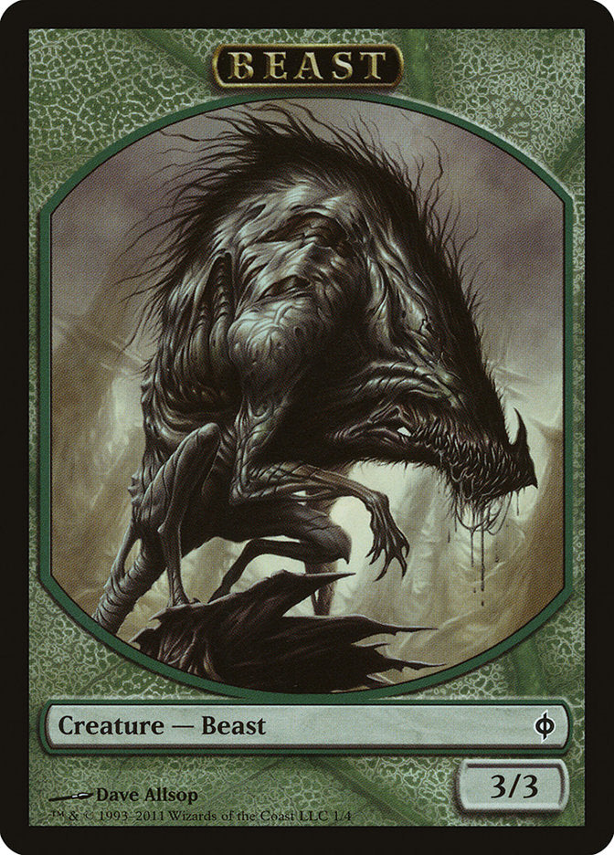 Beast Token [New Phyrexia Tokens] - The Mythic Store | 24h Order Processing
