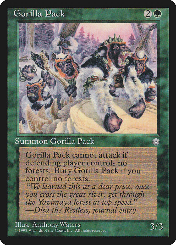 Gorilla Pack [Ice Age] - The Mythic Store | 24h Order Processing