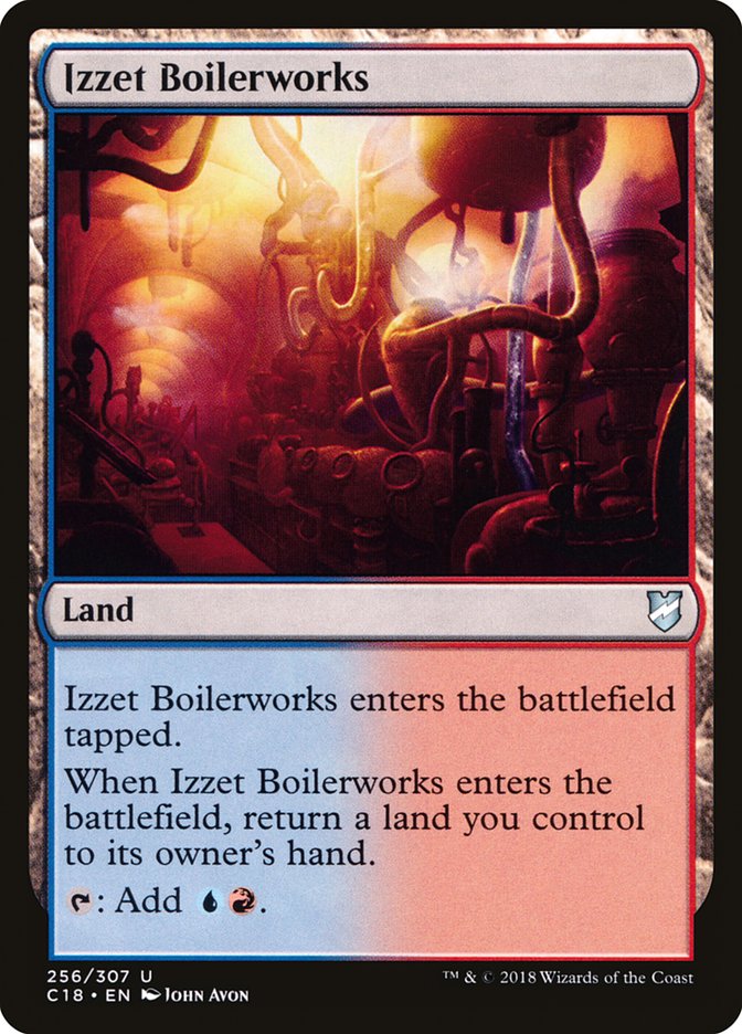 Izzet Boilerworks [Commander 2018] - The Mythic Store | 24h Order Processing