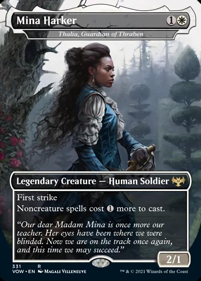 Thalia, Guardian of Thraben - Mina Harker [Innistrad: Crimson Vow] - The Mythic Store | 24h Order Processing