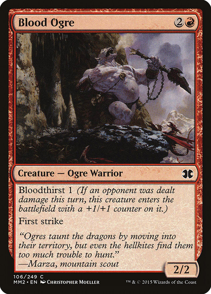 Blood Ogre [Modern Masters 2015] - The Mythic Store | 24h Order Processing