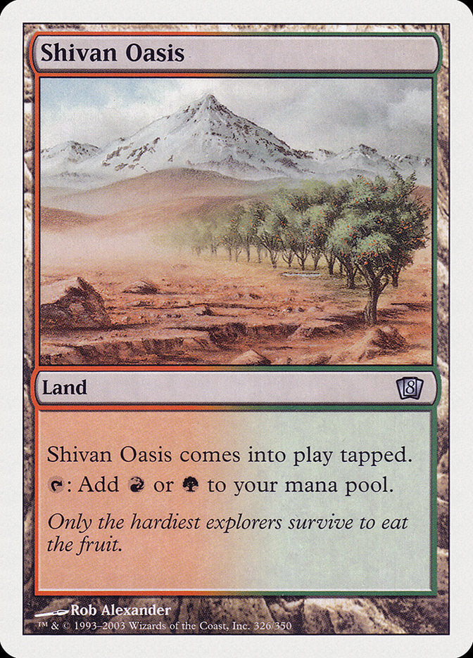 Shivan Oasis [Eighth Edition] - The Mythic Store | 24h Order Processing