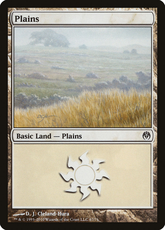 Plains (67) [Duel Decks: Phyrexia vs. the Coalition] - The Mythic Store | 24h Order Processing