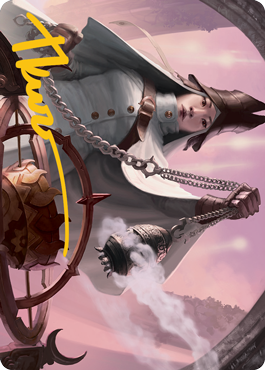 Celestus Sanctifier Art Card (Gold-Stamped Signature) [Innistrad: Midnight Hunt Art Series] - The Mythic Store | 24h Order Processing