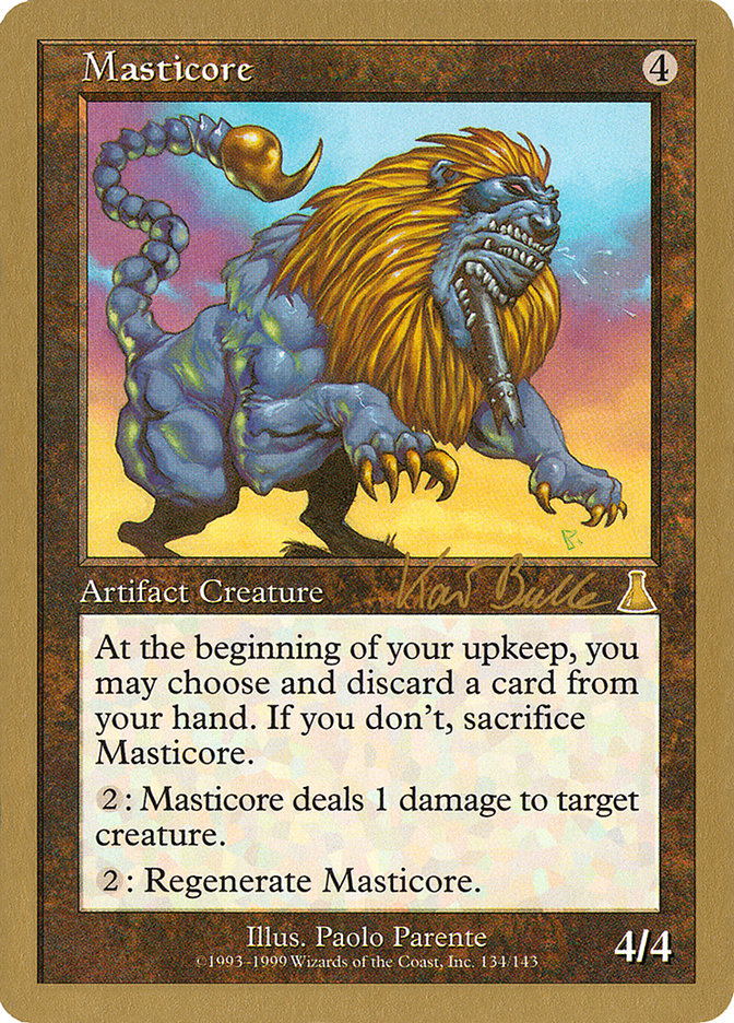 Masticore (Kai Budde) [World Championship Decks 1999] - The Mythic Store | 24h Order Processing