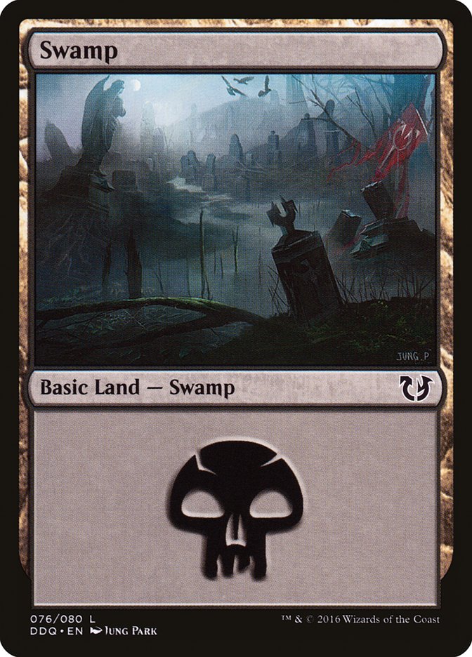 Swamp (76) [Duel Decks: Blessed vs. Cursed] - The Mythic Store | 24h Order Processing