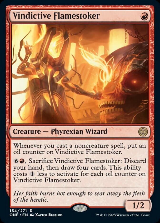 Vindictive Flamestoker [Phyrexia: All Will Be One] - The Mythic Store | 24h Order Processing