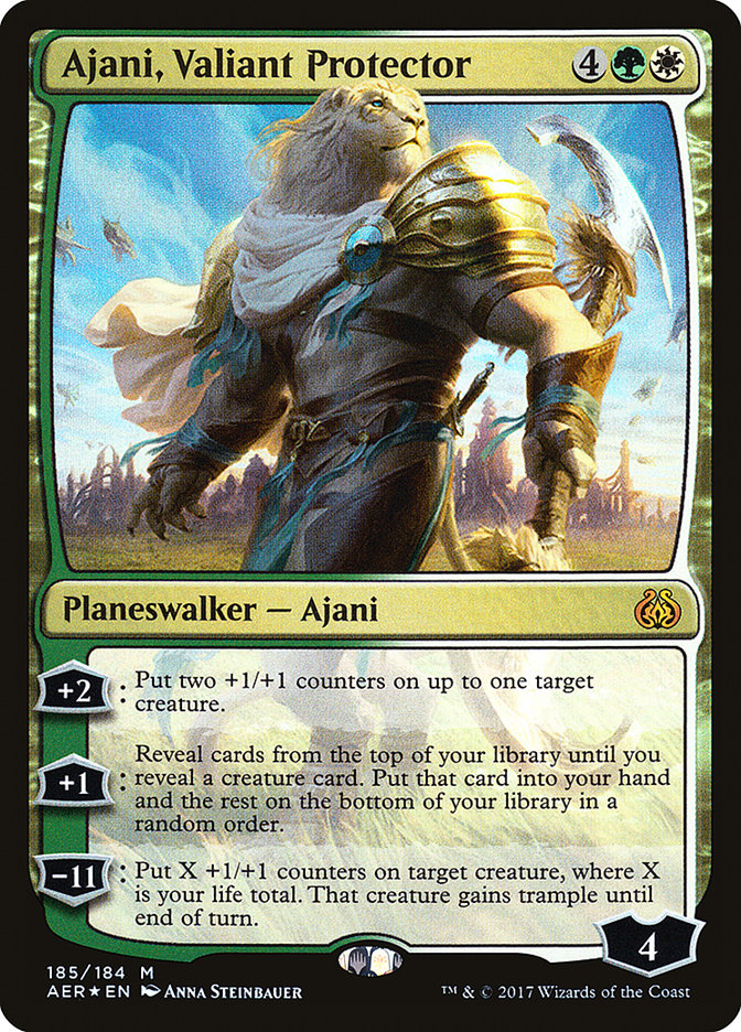 Ajani, Valiant Protector [Aether Revolt] - The Mythic Store | 24h Order Processing