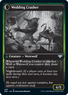 Wolfkin Outcast // Wedding Crasher [Innistrad: Double Feature] - The Mythic Store | 24h Order Processing