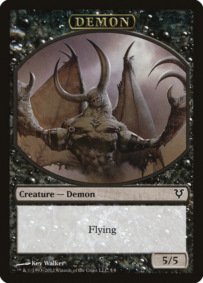 Demon Token [Avacyn Restored Tokens] - The Mythic Store | 24h Order Processing