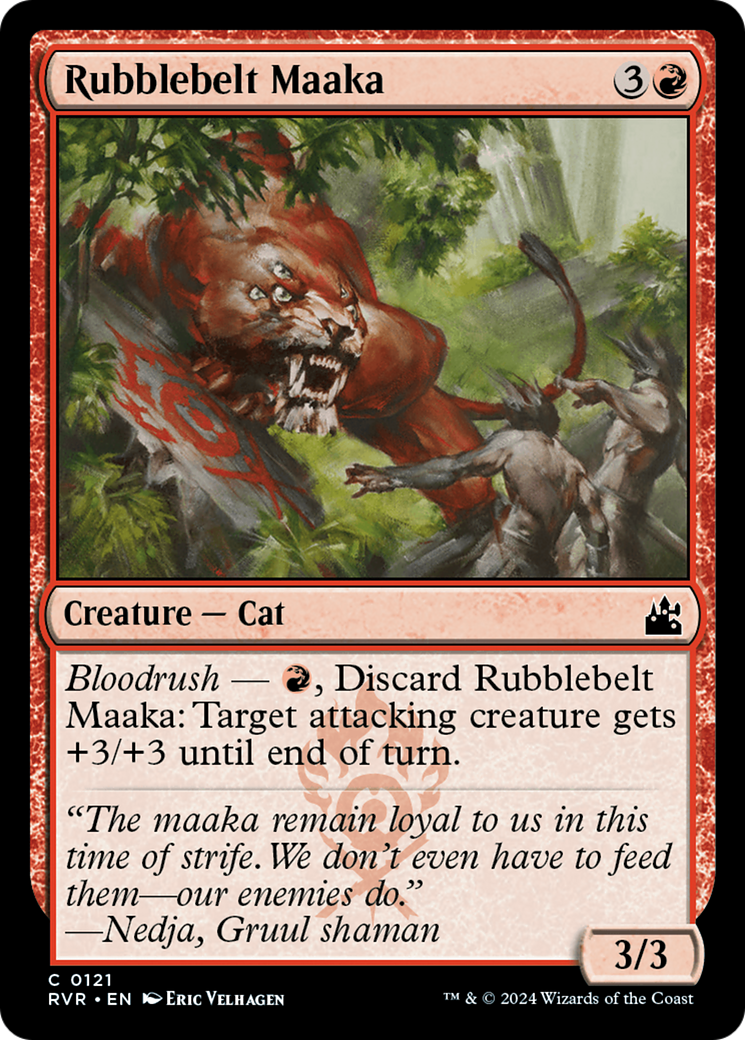 Rubblebelt Maaka [Ravnica Remastered] - The Mythic Store | 24h Order Processing