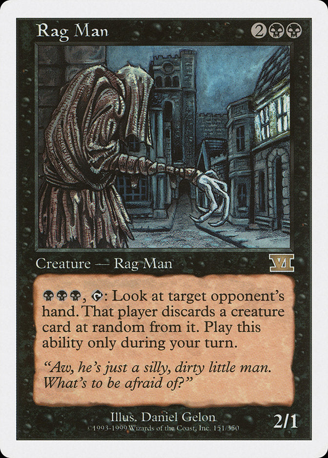 Rag Man [Classic Sixth Edition] - The Mythic Store | 24h Order Processing