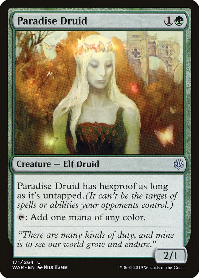 Paradise Druid [War of the Spark] - The Mythic Store | 24h Order Processing