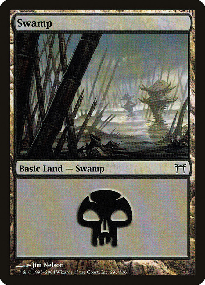 Swamp (296) [Champions of Kamigawa] - The Mythic Store | 24h Order Processing