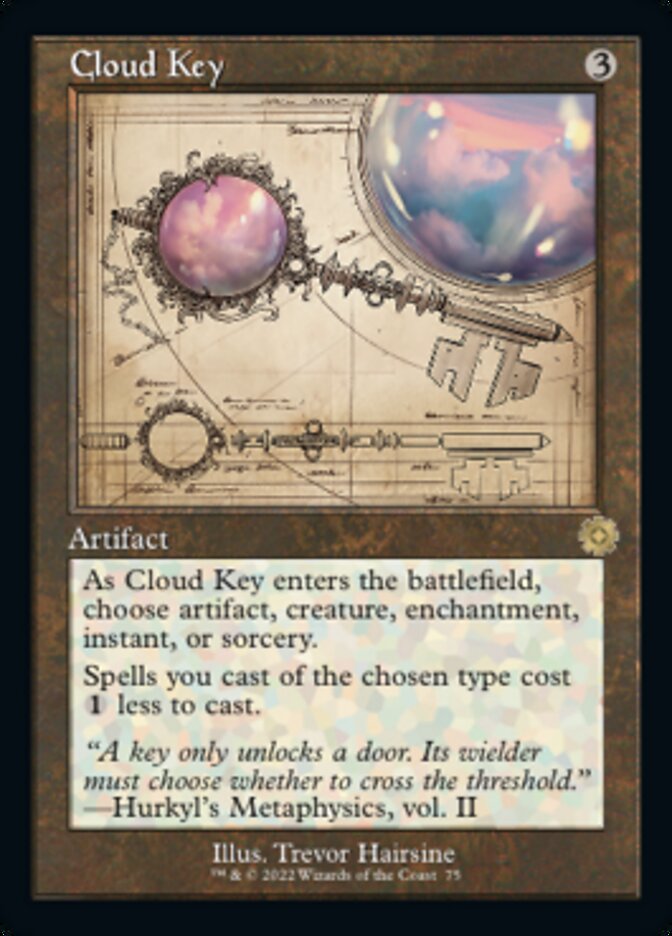 Cloud Key (Retro Schematic) [The Brothers' War Retro Artifacts] - The Mythic Store | 24h Order Processing