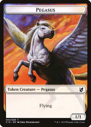 Pegasus Token [Commander 2019 Tokens] - The Mythic Store | 24h Order Processing