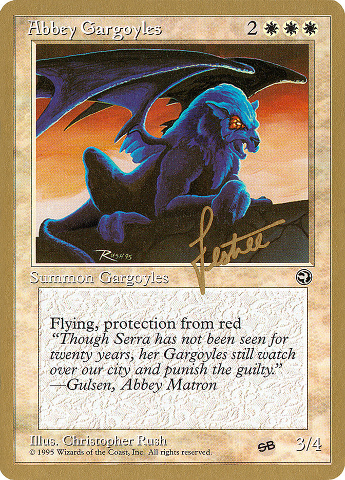 Abbey Gargoyles (Bertrand Lestree) (SB) [Pro Tour Collector Set] - The Mythic Store | 24h Order Processing