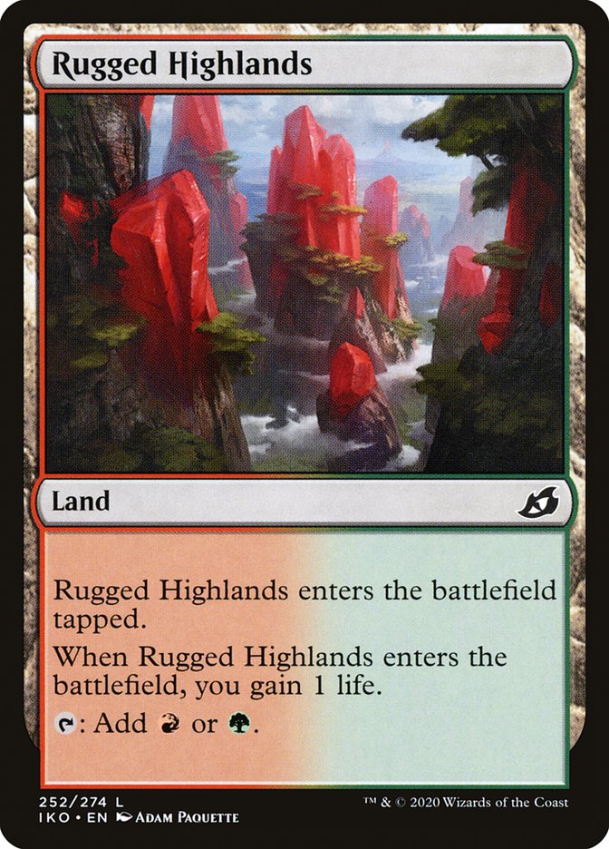 Rugged Highlands [Ikoria: Lair of Behemoths] - The Mythic Store | 24h Order Processing