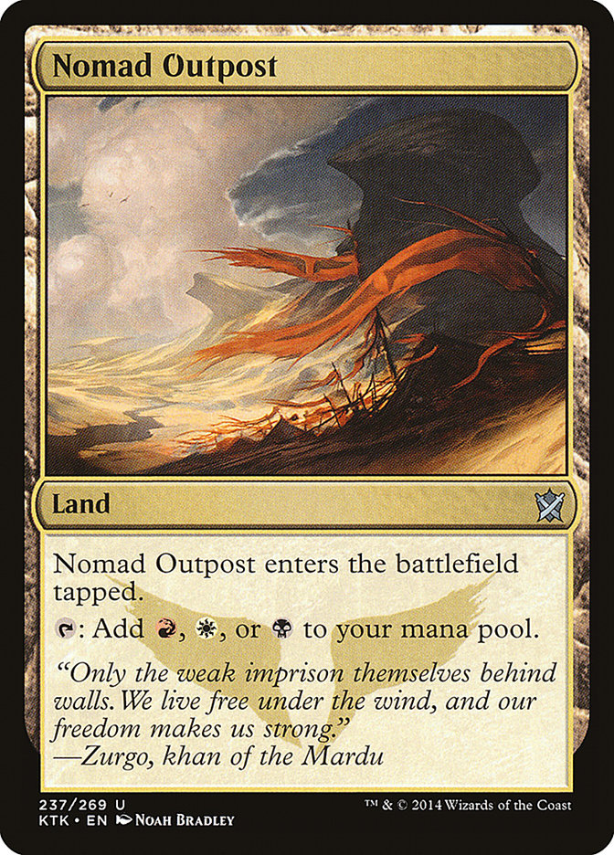 Nomad Outpost [Khans of Tarkir] - The Mythic Store | 24h Order Processing