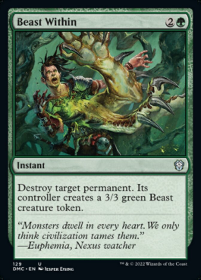 Beast Within [Dominaria United Commander] - The Mythic Store | 24h Order Processing