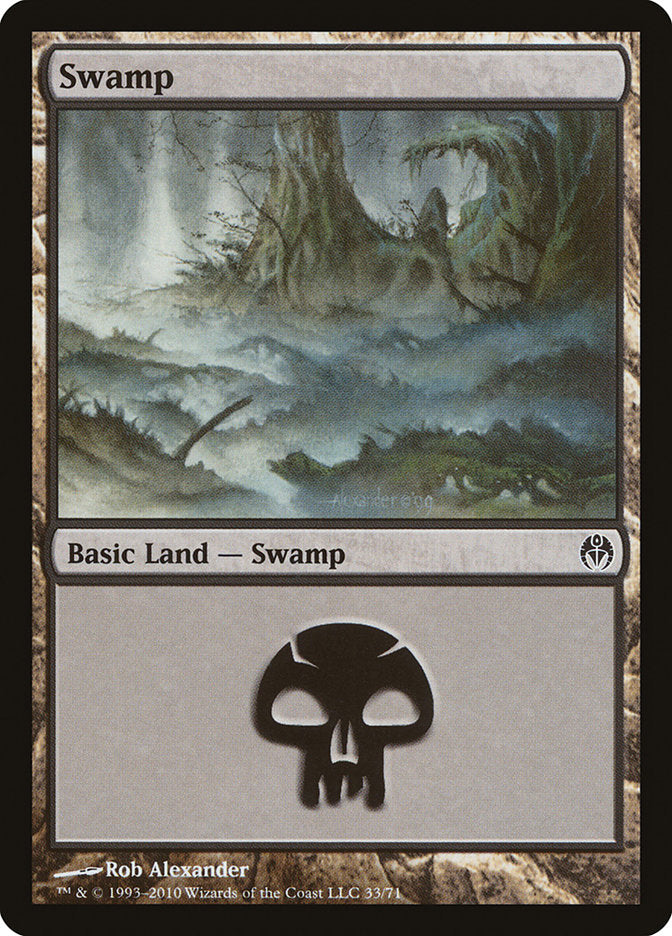 Swamp (33) [Duel Decks: Phyrexia vs. the Coalition] - The Mythic Store | 24h Order Processing