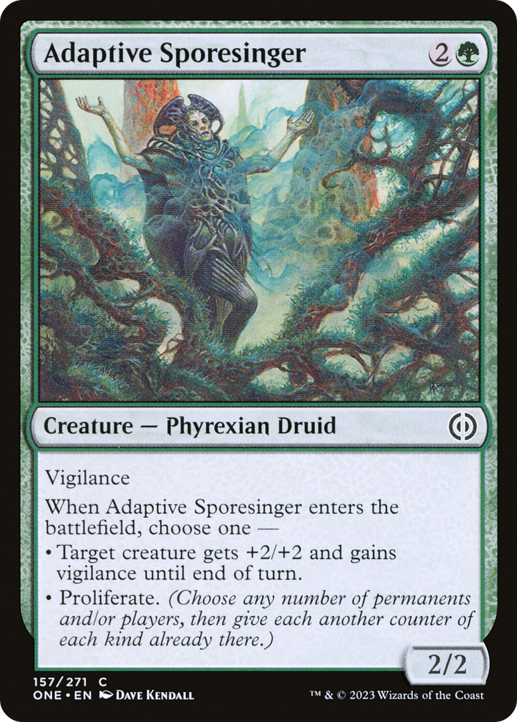 Adaptive Sporesinger [Phyrexia: All Will Be One] - The Mythic Store | 24h Order Processing