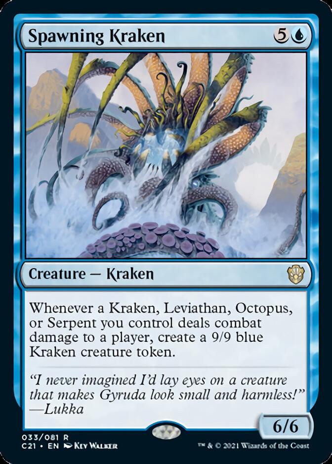 Spawning Kraken [Commander 2021] - The Mythic Store | 24h Order Processing