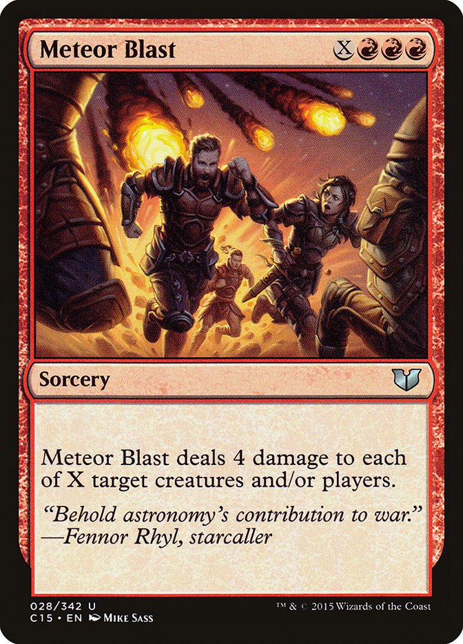 Meteor Blast [Commander 2015] - The Mythic Store | 24h Order Processing