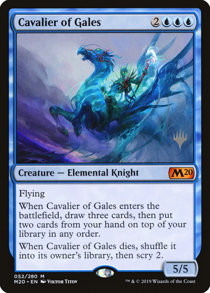Cavalier of Gales (Promo Pack) [Core Set 2020 Promos] - The Mythic Store | 24h Order Processing