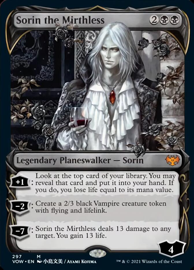 Sorin the Mirthless (Showcase Fang Frame) [Innistrad: Crimson Vow] - The Mythic Store | 24h Order Processing