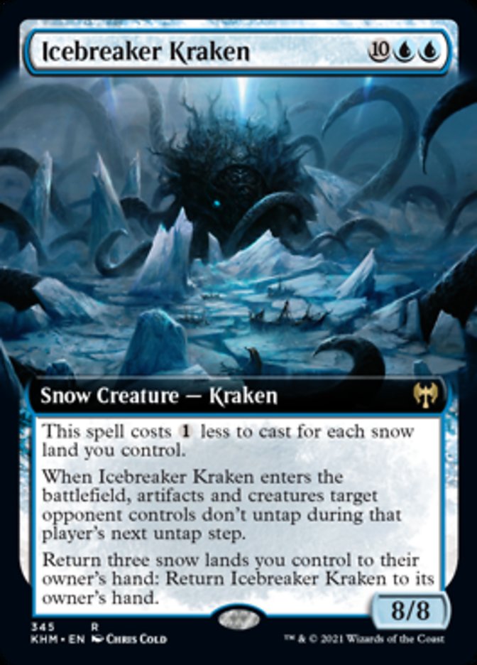 Icebreaker Kraken (Extended Art) [Kaldheim] - The Mythic Store | 24h Order Processing