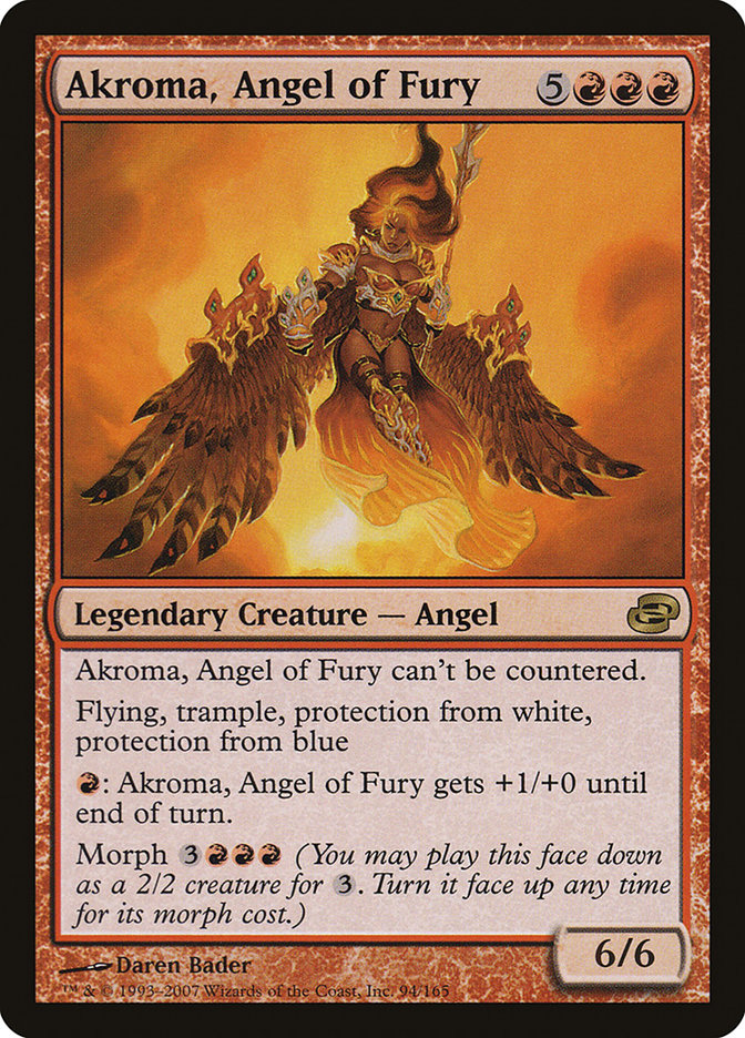 Akroma, Angel of Fury [Planar Chaos] - The Mythic Store | 24h Order Processing