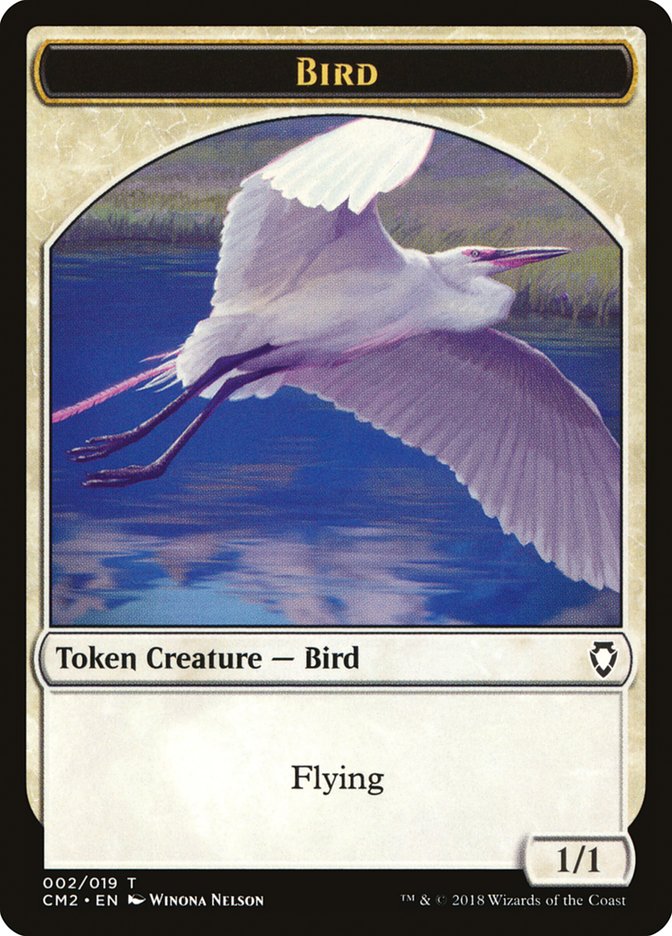 Bird Token [Commander Anthology Volume II Tokens] - The Mythic Store | 24h Order Processing