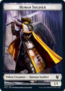Eldrazi Spawn // Human Soldier Double-Sided Token [Innistrad: Midnight Hunt Commander Tokens] - The Mythic Store | 24h Order Processing