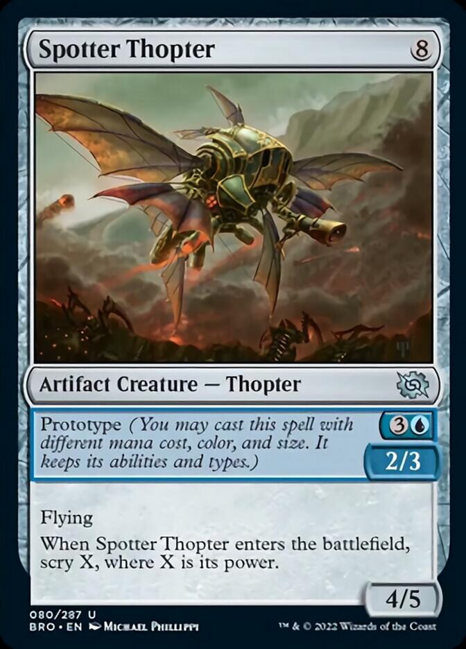 Spotter Thopter [The Brothers' War] - The Mythic Store | 24h Order Processing