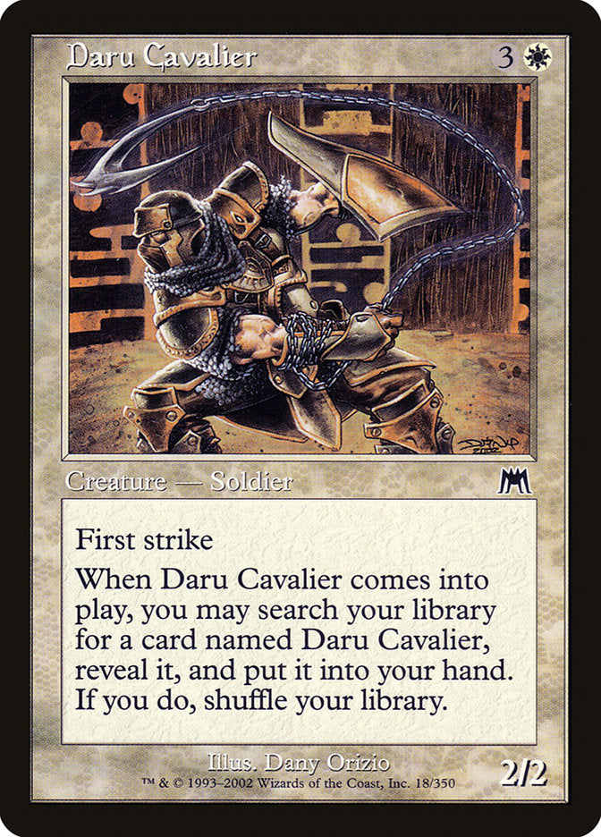 Daru Cavalier [Onslaught] - The Mythic Store | 24h Order Processing