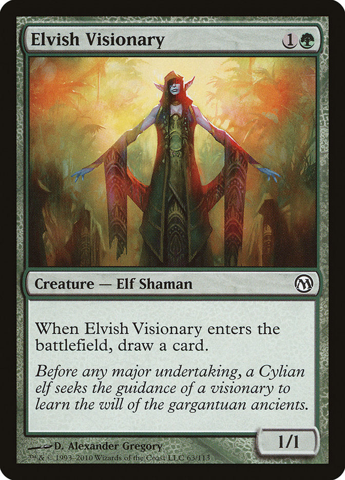 Elvish Visionary [Duels of the Planeswalkers] - The Mythic Store | 24h Order Processing