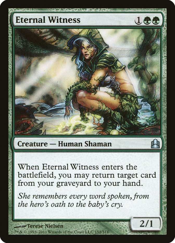 Eternal Witness [Commander 2011] - The Mythic Store | 24h Order Processing