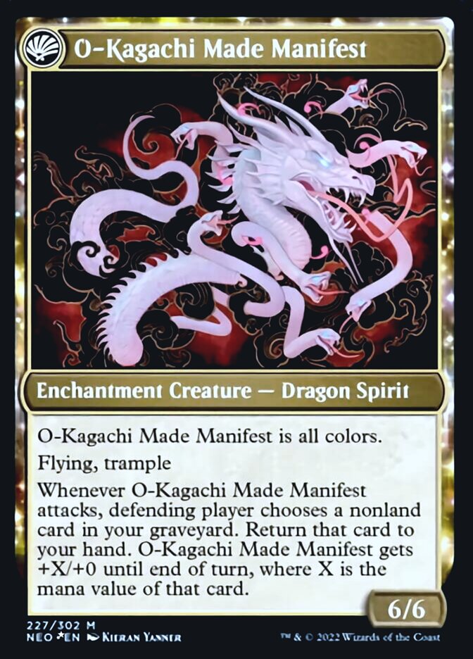 The Kami War // O-Kagachi Made Manifest [Kamigawa: Neon Dynasty Prerelease Promos] - The Mythic Store | 24h Order Processing