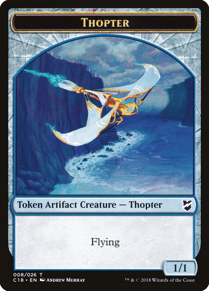 Myr (007) // Thopter (008) Double-Sided Token [Commander 2018 Tokens] - The Mythic Store | 24h Order Processing