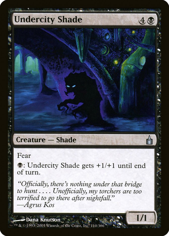 Undercity Shade [Ravnica: City of Guilds] - The Mythic Store | 24h Order Processing